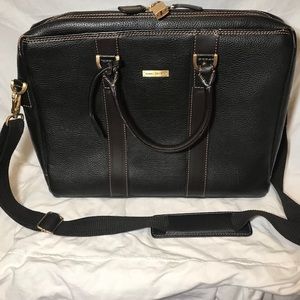 Brooks Brothers leather briefcase.